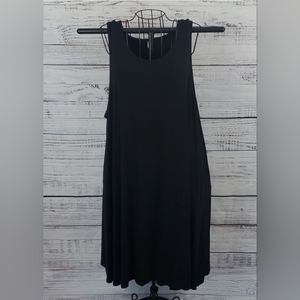 Old Navy Black Sleeveless T-shirt Dress szXXL